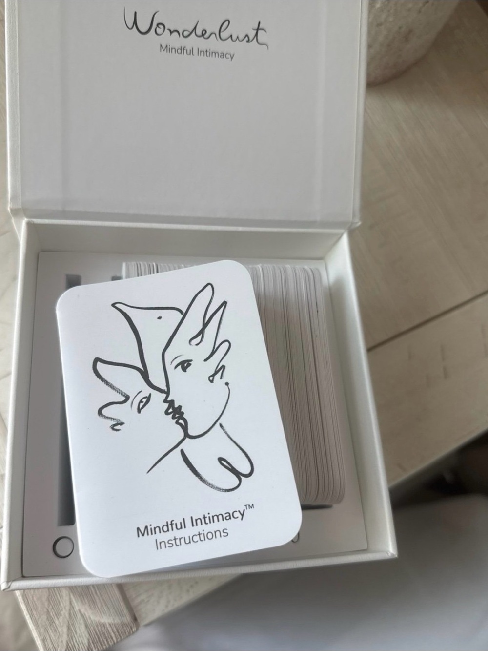 Wonderlust Intimacy Card Deck for Couples